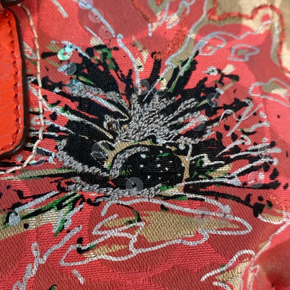 Vintage Coach Poppy crossbody purse - Picture 3 of 7